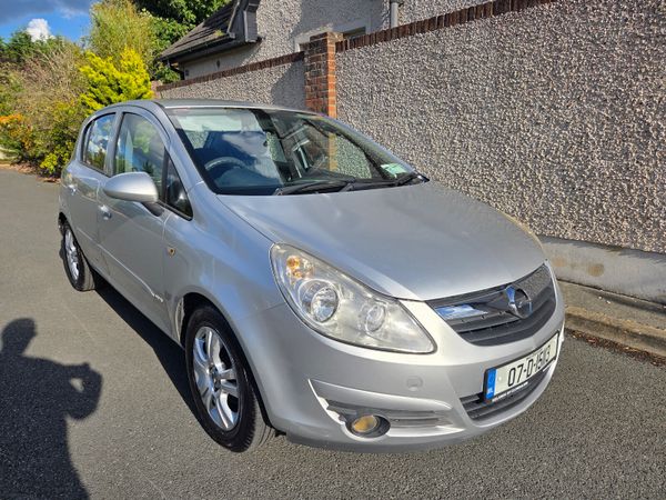 Opel Corsa Hatchback, Petrol, 2007, Silver