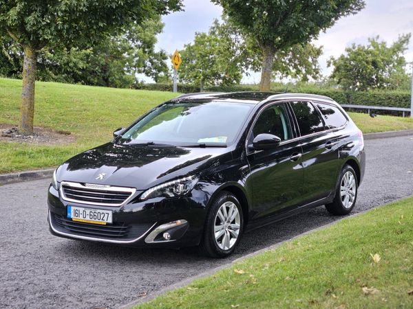 Peugeot 308 Estate, Petrol, 2016, Black