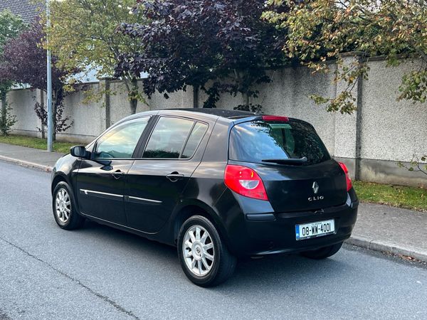 Renault Clio Hatchback, Petrol, 2008, Black