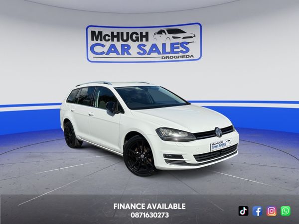 Volkswagen Golf Estate, Petrol, 2018, White