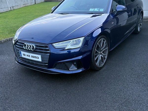 Audi A4 Saloon, Diesel, 2019, Blue