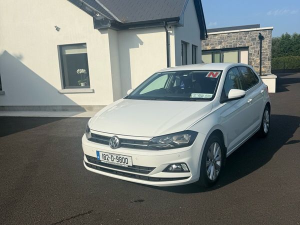 Volkswagen Polo Hatchback, Petrol, 2018, White