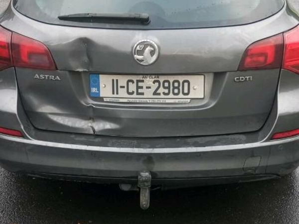 Vauxhall Astra Estate, Diesel, 2011, Grey