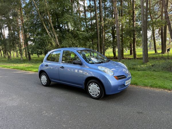 Nissan Micra Hatchback, Petrol, 2005, Blue