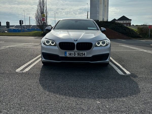 BMW 5-Series Saloon, Diesel, 2014, Silver