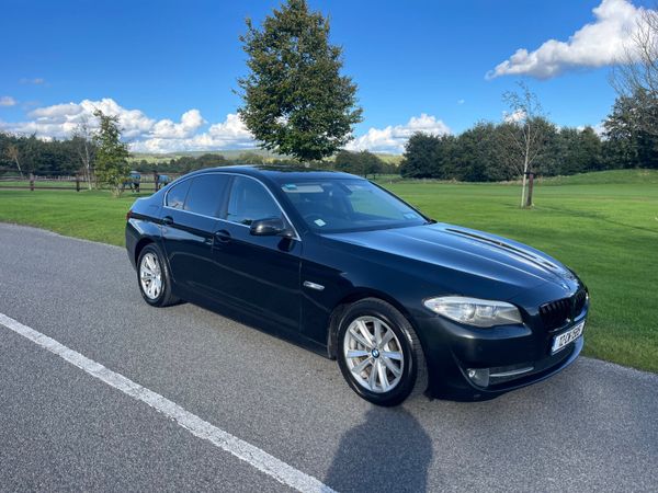 BMW 5-Series Saloon, Diesel, 2012, Black