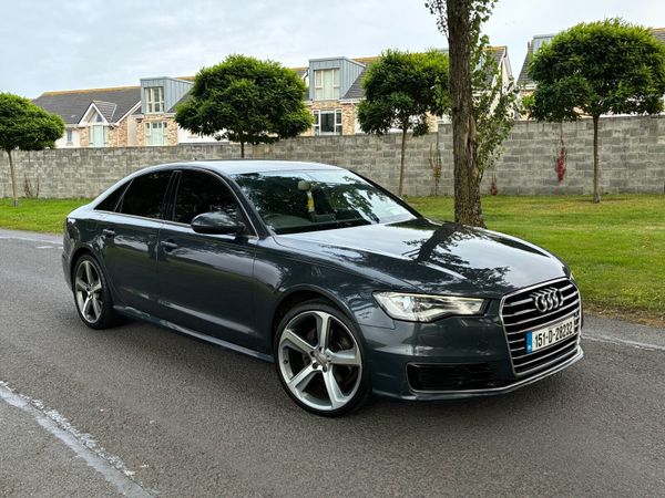 Audi A6 Saloon, Diesel, 2015, Blue