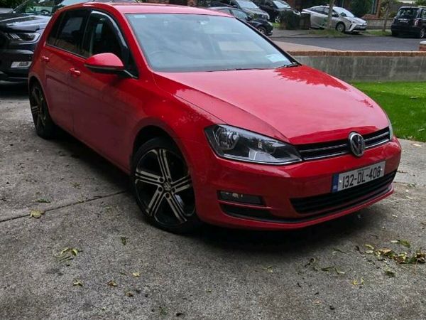 Volkswagen Golf Estate, Diesel, 2013, Red