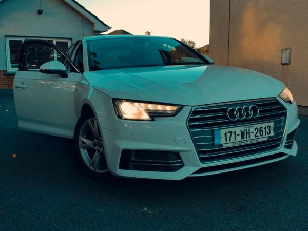 Audi A4 Saloon, Petrol, 2017, White