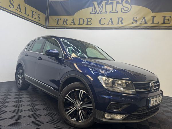 Volkswagen Tiguan SUV, Diesel, 2017, Blue