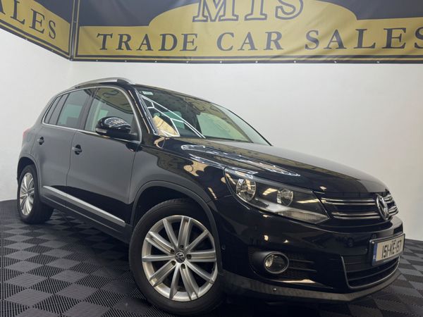 Volkswagen Tiguan SUV, Diesel, 2015, Black