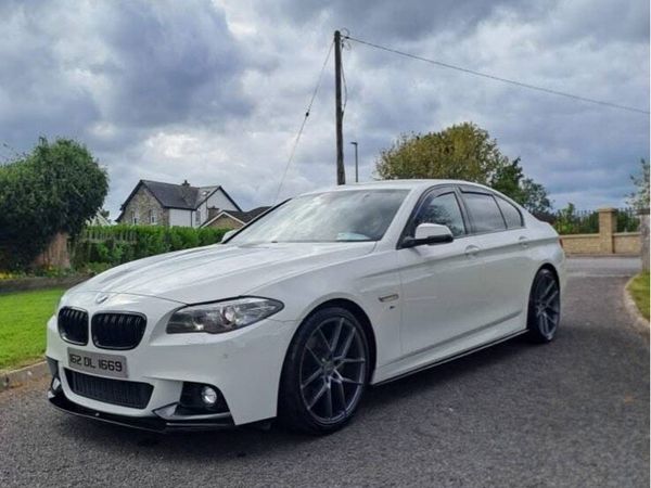 BMW 5-Series Saloon, Diesel, 2016, White