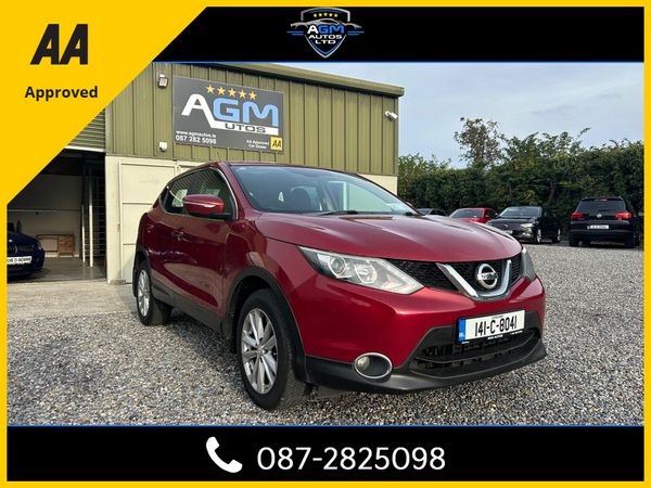 Nissan Qashqai Hatchback, Diesel, 2014, Red