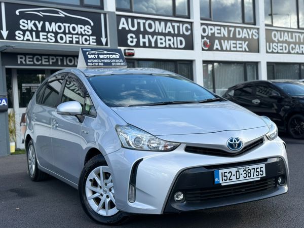 Toyota Prius MPV, Petrol Hybrid, 2015, Silver