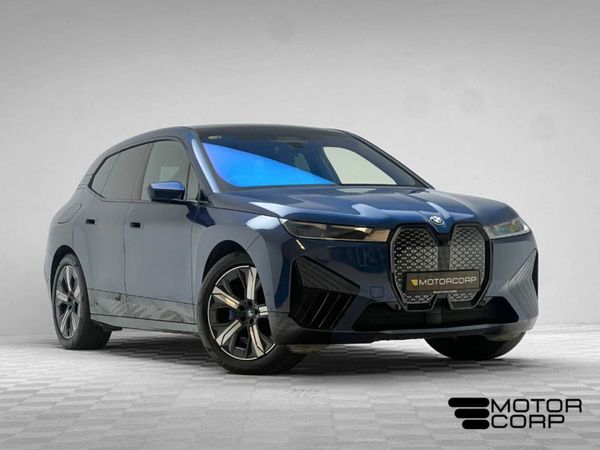 BMW iX SUV, Electric, 2022, Blue