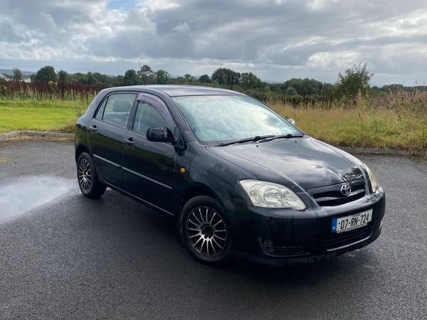 Toyota Corolla Hatchback, Petrol, 2007, Black