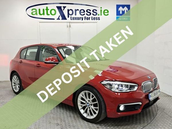 BMW 1-Series Hatchback, Diesel, 2018, Red