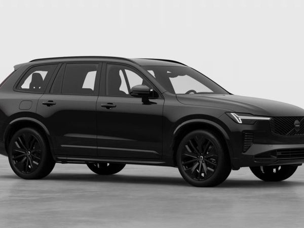 Volvo XC90 SUV, Petrol Plug-in Hybrid, 2025, Black