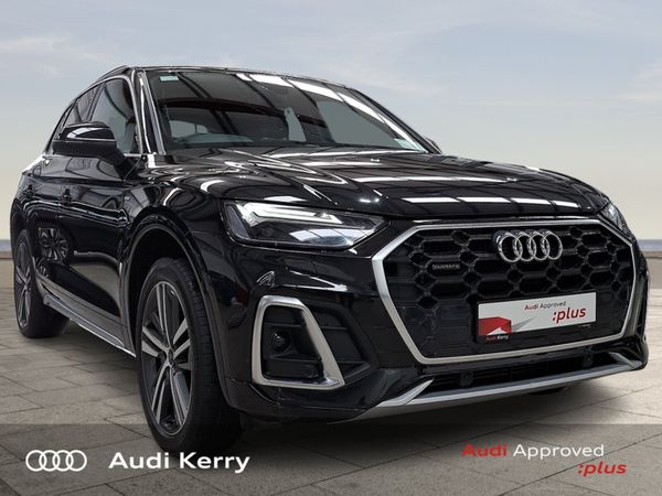 Audi Q5 SUV, Petrol Hybrid, 2022, Black