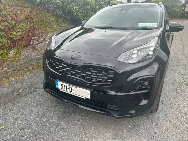 Kia Sportage SUV, Diesel Hybrid, 2021, Black