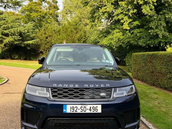 Land Rover Range Rover Sport SUV, Petrol Plug-in Hybrid, 2019, Blue