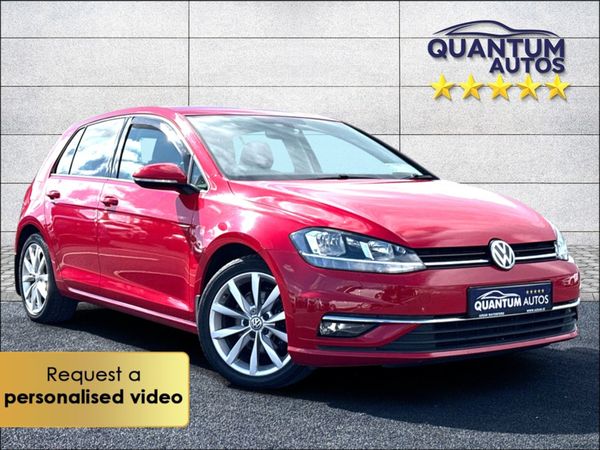 Volkswagen Golf Hatchback, Diesel, 2019, Red