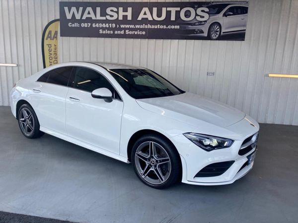 Mercedes-Benz CLA Coupe, Petrol Plug-in Hybrid, 2022, White
