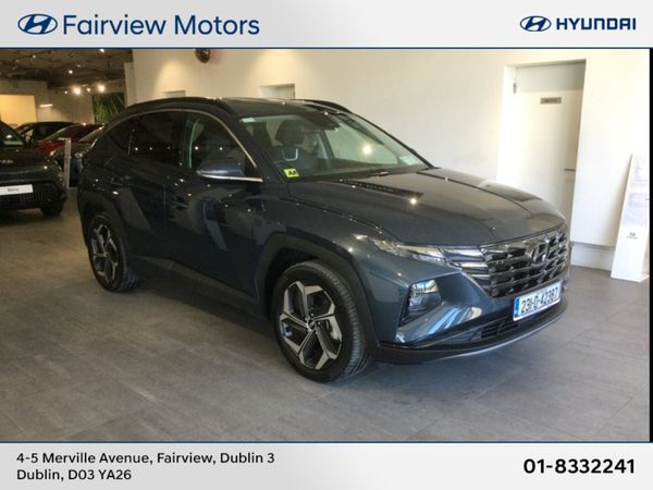 Hyundai Tucson SUV, Petrol Plug-in Hybrid, 2023, Blue