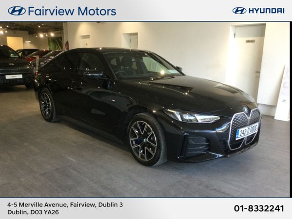 BMW i4 Coupe, Electric, 2024, Black