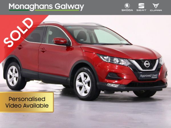 Nissan Qashqai MPV, Diesel, 2019, Red