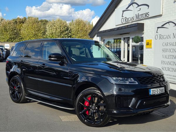 Land Rover Range Rover Estate, Petrol Hybrid, 2020, Black