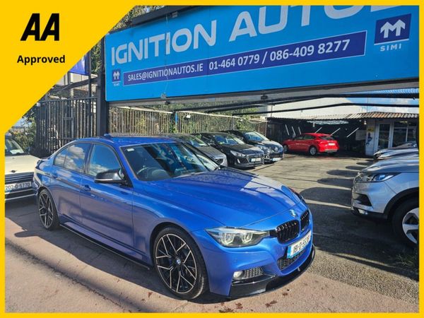 BMW 3-Series Saloon, Petrol Plug-in Hybrid, 2018, Blue