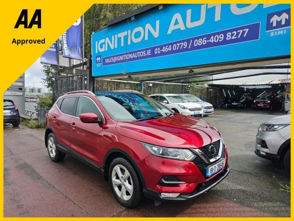 Nissan Qashqai MPV, Petrol, 2018, Red