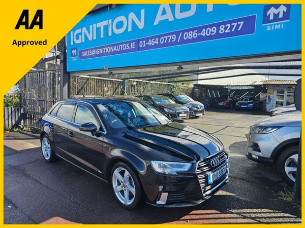 Audi A3 Hatchback, Petrol, 2017, Black