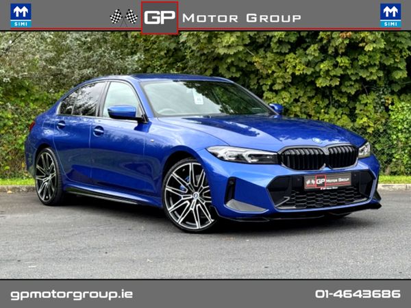 BMW 3-Series Saloon, Petrol Plug-in Hybrid, 2024, Blue