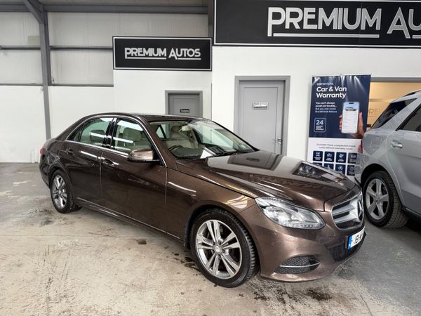 Mercedes-Benz E-Class Saloon, Diesel Hybrid, 2015, Brown