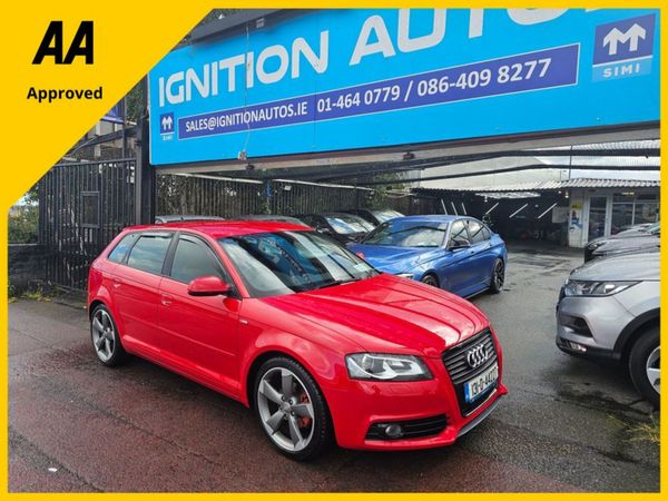 Audi A3 Hatchback, Petrol, 2013, Red