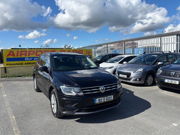 Volkswagen Tiguan Allspace Estate, Petrol, 2018, Black