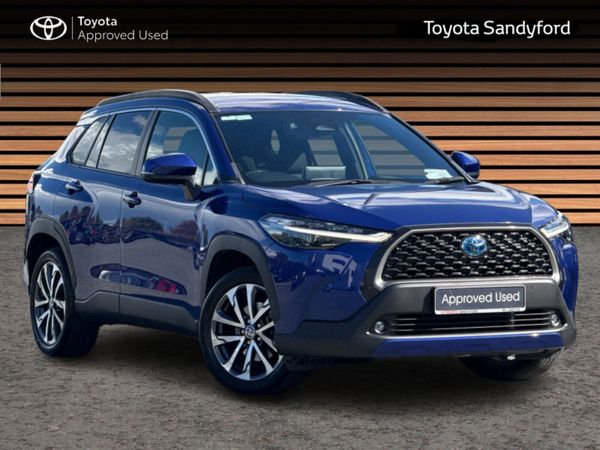 Toyota Corolla Cross SUV, Petrol Hybrid, 2022, Blue