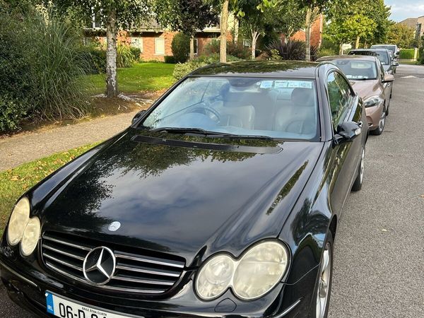 Mercedes-Benz CLK Coupe, Petrol, 2006, Black