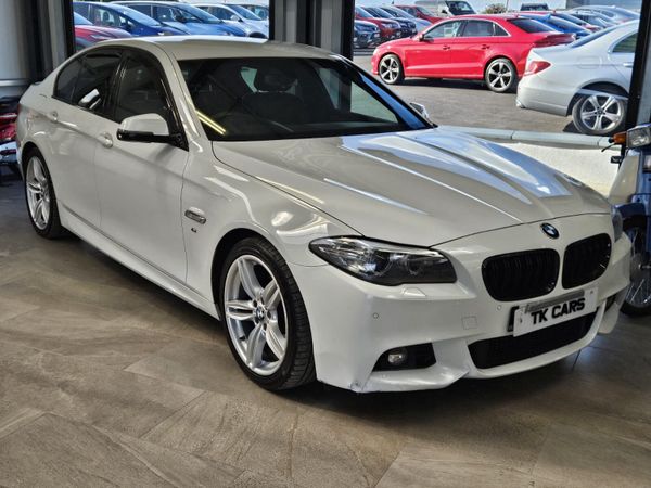 BMW 5-Series Saloon, Diesel, 2015, White
