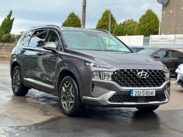 Hyundai Santa Fe SUV, Petrol Plug-in Hybrid, 2023, Grey