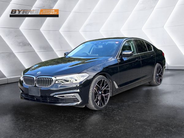 BMW 5-Series Saloon, Diesel, 2018, Black