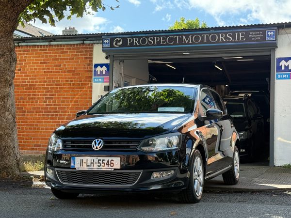 Volkswagen Polo Hatchback, Petrol, 2011, Black