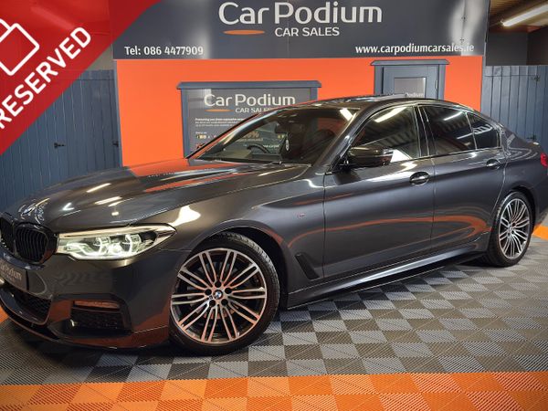 BMW 5-Series Saloon, Diesel, 2018, Grey