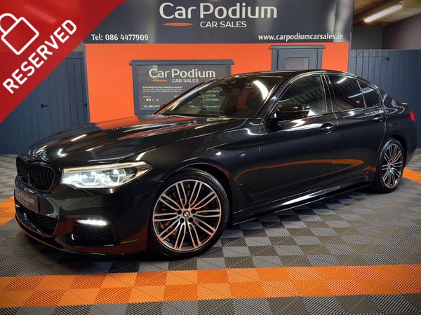 BMW 5-Series Saloon, Diesel, 2019, Black