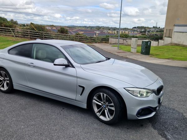 BMW 4-Series Coupe, Diesel, 2014, Silver