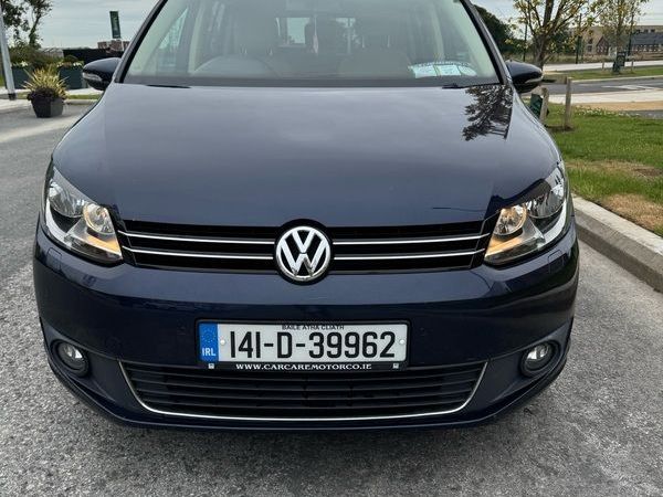 Volkswagen Touran MPV, Diesel, 2014, Blue