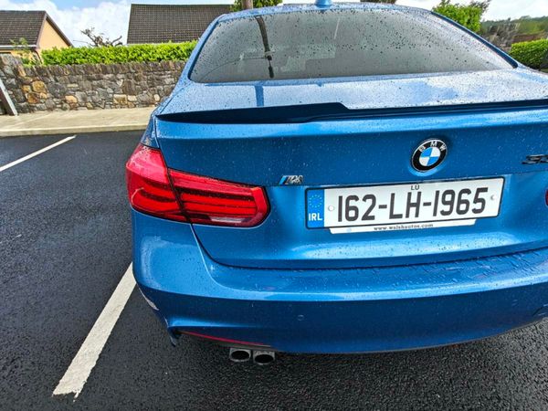 BMW 3-Series Saloon, Petrol Plug-in Hybrid, 2016, Blue