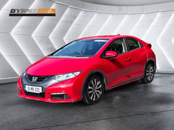 Honda Civic Hatchback, Diesel, 2013, Red